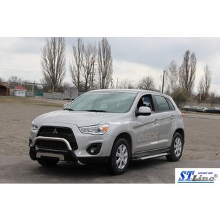 Sidosteg Allmond Grey (2 st, aluminium) Mitsubishi ASX 2010–2023 foto 2