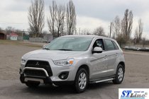 Mitsubishi ASX 2010–2023 Sidosteg Allmond Grey (2 st, aluminium) foto 2