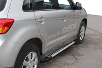 Mitsubishi ASX 2010–2023 Sidosteg Line (2 st, aluminium) foto 1