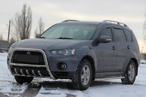 Mitsubishi Outlander 2006–2012 Frontbåge WT Special (rostfritt) foto 1
