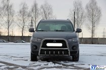 Mitsubishi Outlander 2006–2012 Frontbåge WT Special (rostfritt) foto 2
