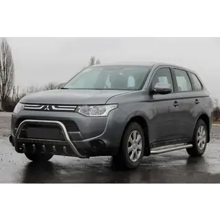 Frontbåge WT004 (rostfritt) Mitsubishi Outlander 2012–2021 foto 1