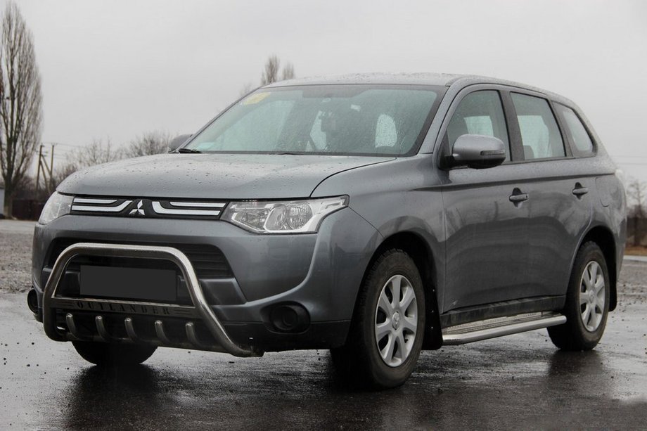 Mitsubishi Outlander 2012–2021 Frontbåge WT004 (rostfritt) Image
