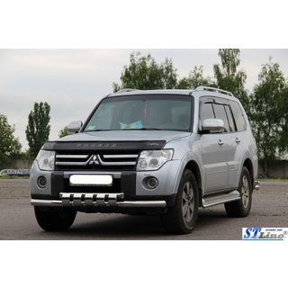 Frontbåge ST015 (rostfritt) Mitsubishi Pajero Wagon III 1999–2006 foto 2