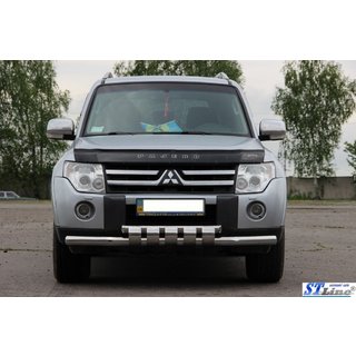 Frontbåge ST015 (rostfritt) Mitsubishi Pajero Wagon III 1999–2006 foto 3
