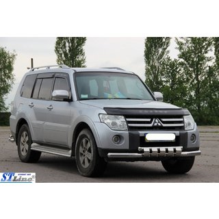 Frontbåge ST015 (rostfritt) Mitsubishi Pajero Wagon III 1999–2006 foto 4