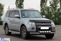 Mitsubishi Pajero Wagon III 1999–2006 Frontbåge ST015 (rostfritt) foto 4