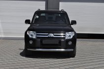 Mitsubishi Pajero Wagon III 1999–2006 Främre skyddsbåge ST008 (rostfritt) foto 1