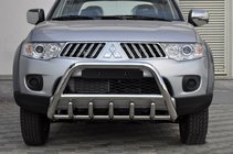 Mitsubishi Pajero Sport 2008–2015 Frontbåge WT003 (rostfritt stål) foto 1