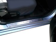 Mitsubishi Lancer 9 2004–2008 Instegsskydd OmsaLine (4 st, rostfritt stål) foto 1