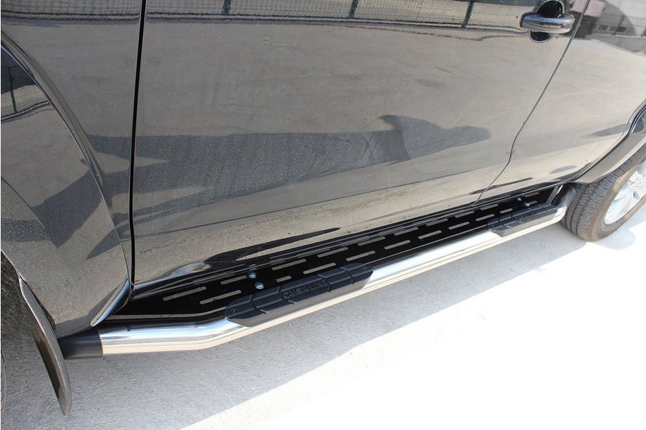 Fiat Fullback 2016– Sidosteg Amazon Silver (2 st, rostfritt) Image
