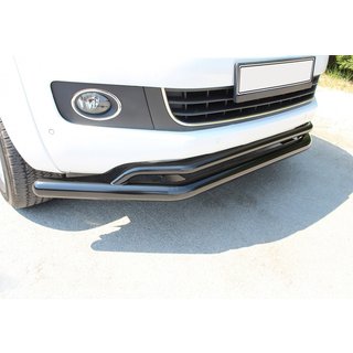 Främre dubbel frontbåge Vegas 76/42 2010-2016 (svart) Volkswagen Amarok 2010–2022 foto 1