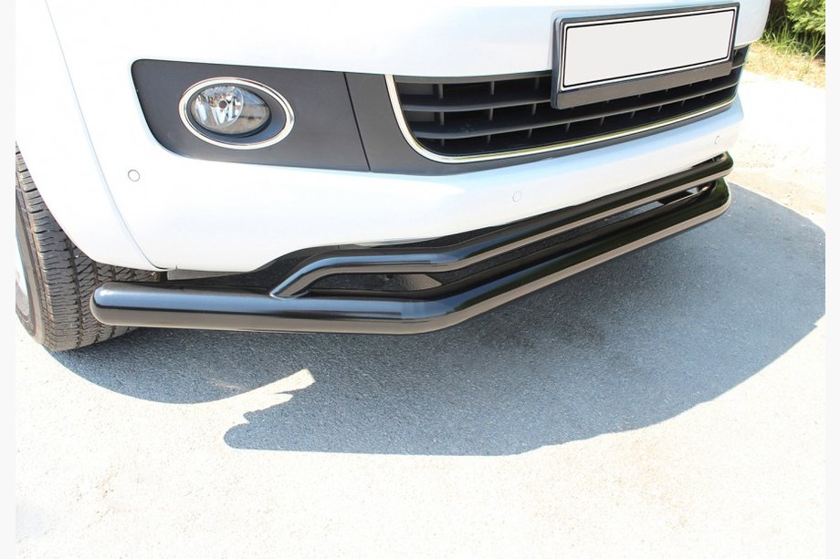 Volkswagen Amarok 2010–2022 Främre dubbel frontbåge Vegas 76/42 2010-2016 (svart) Image