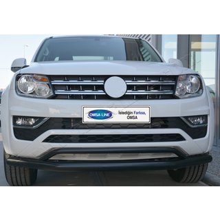 Främre dubbel frontbåge Vegas 2016-2021 (svart) Volkswagen Amarok 2010–2022 foto 2