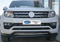 Volkswagen Amarok 2010–2022 Främre dubbel frontbåge Vegas 2016-2021 (svart) foto 2