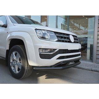 Främre dubbel frontbåge Vegas 2016-2021 (svart) Volkswagen Amarok 2010–2022 foto 1