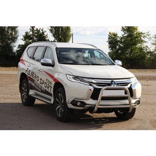 Frontbåge WT022 (rostfritt) Mitsubishi Pajero Sport 2015– foto 1