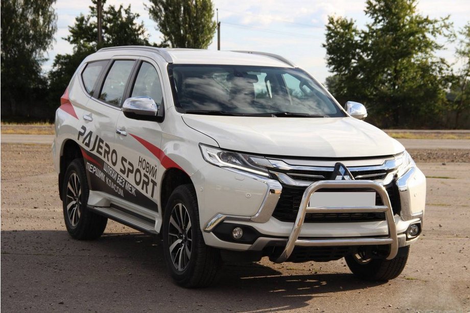 Mitsubishi Pajero Sport 2015– Frontbåge WT022 (rostfritt) Image