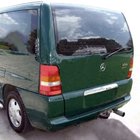 Mercedes Vito W638 1996–2003 Kromad registreringsskyltsram, Carmos foto 1