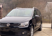 Volkswagen Touran 2003–2010 Takrails Skyport (matt grå) foto 2