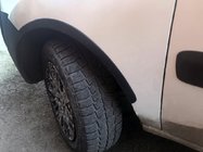 Fiat Doblo I 2001–2005 Hjulhuslister (4 st, svarta) foto 1