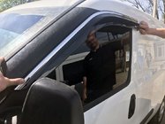 Opel Combo 2012–2018 Vindavvisare med kromlist (4 st, Niken) foto 3