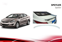 Hyundai Accent 2011–2017 Spoiler Niken V1 (för lackering) foto 1