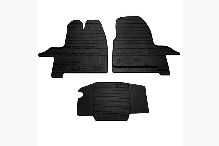 Ford Custom 2013–2022 Gummimattor för kupén (3 st, Stingray Premium) Image