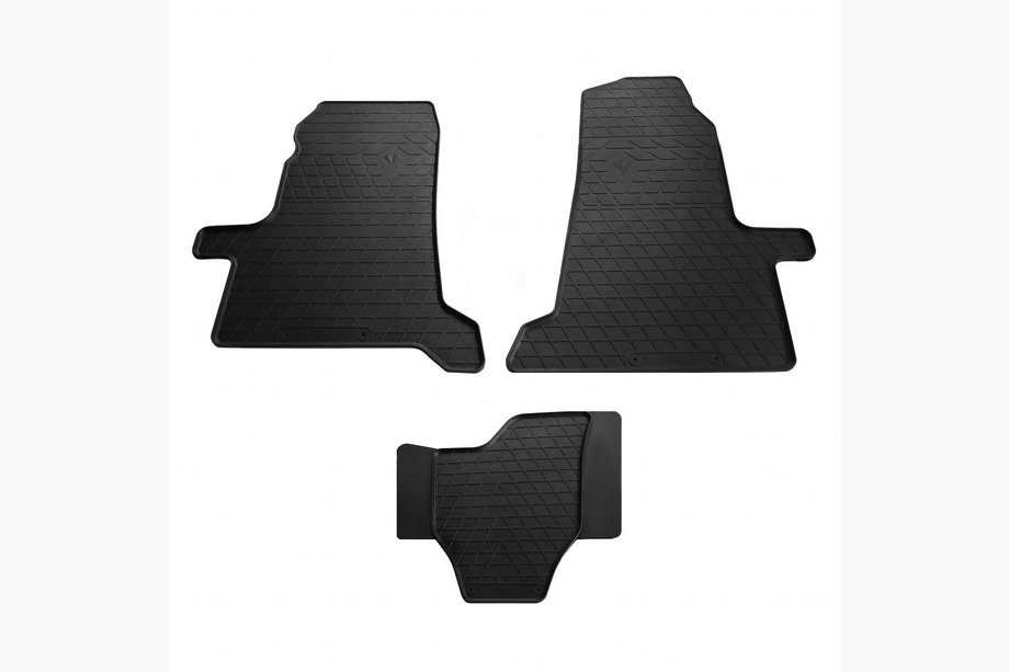 Ford Transit 2000–2014 Gummimattor för kupén (3 st, Stingray Premium) Premium - luktfri Image