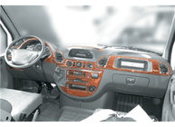 Mercedes Sprinter W901/902/903/904/905 1995–2006 (cdi, 2000-2006) Instrumentpanelsinlägg (Meric) Aluminium foto 7