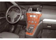 Opel Zafira B 2005–2011 Dekorlister för instrumentpanelen Aluminium foto 5