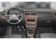Volkswagen Bora 1998–2004 Interiörtuning för bil Aluminium foto 6