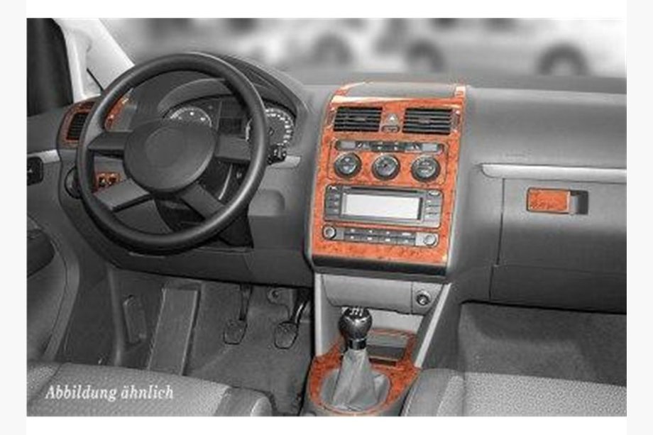 Volkswagen Touran 2003–2010 Instrumentpanelskydd Foto 5