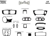 Renault Megane I 1996–2004 Instrumentpanelöverlägg 1999-2003 (Meric, Turkiet) Aluminium foto 5