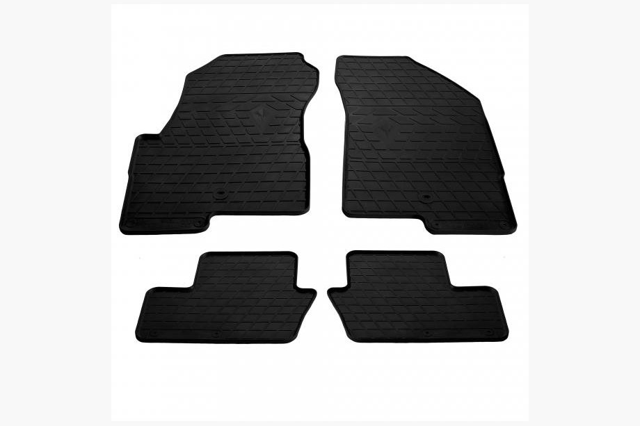 Jeep Compass 2006–2016 Gummimattor till kupén (4 st, Stingray Premium) Image