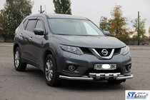 Nissan X-trail T32/Rogue 2014–2021 Främre skyddsbåge ST009-15 (rostfritt stål) foto 3