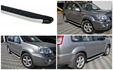 Nissan X-trail T30 2002–2007 Sidosteg King (2 st, aluminium) foto 5