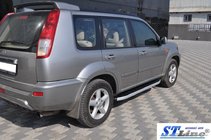 Nissan X-trail T30 2002–2007 Sidosteg King (2 st, aluminium) foto 2