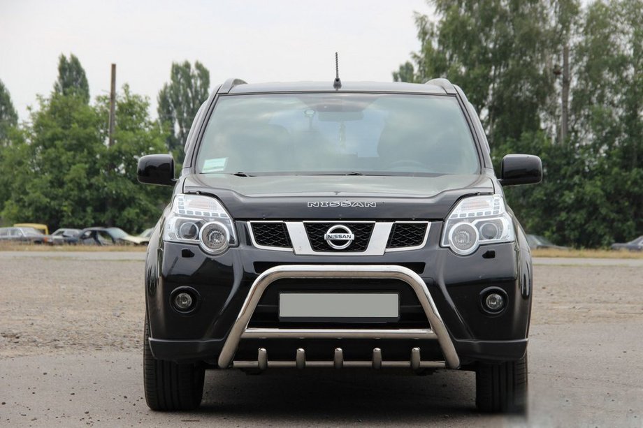 Nissan X-trail T31 2007–2014 Frontbåge WT003 (rostfritt stål) Foto 1