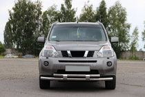 Nissan X-trail T31 2007–2014 Frontbåge ST015/2 (rostfritt) foto 3