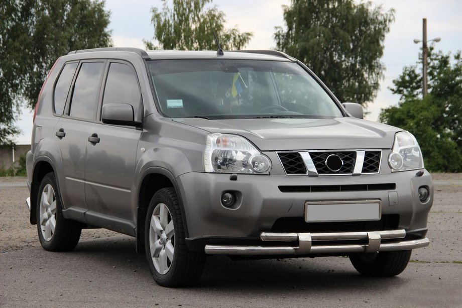 Nissan X-trail T31 2007–2014 Frontbåge ST015/2 (rostfritt) Image