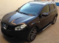 Nissan Qashqai 2010–2014 Sidosteg RedLine V1 (2 st, aluminium) foto 1