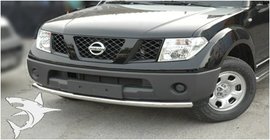 Nissan Pathfinder R51 2005–2014 Främre frontbåge ST008-1 (rostfri) foto 6