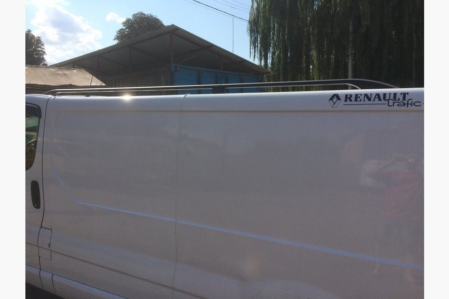Opel Vivaro 2001–2015 Svarta takrails Foto 9