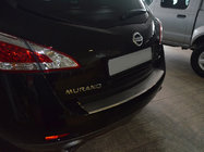 Nissan Murano 2008–2014 Bakre stötfångarskydd med kant Nataniko (rostfritt stål) foto 1