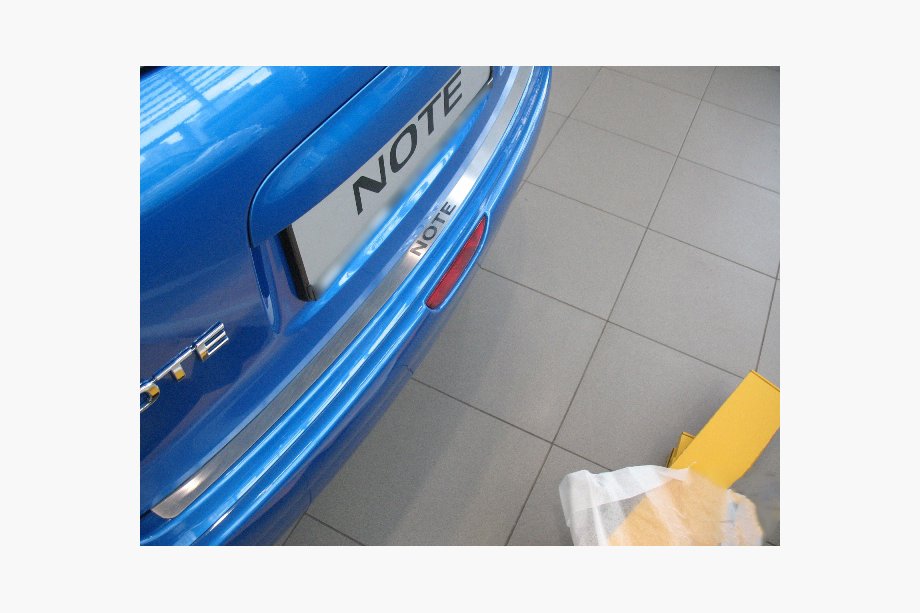 Nissan Note 2004–2012 Skyddslister bakre stötfångare Nataniko (2005-2007, rostfritt stål) Image