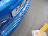 Nissan Note 2004–2012 Skyddslister bakre stötfångare Nataniko (2005-2007, rostfritt stål) foto 1