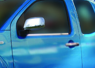 Nissan Pathfinder R51 2005–2014 Spegelskal (2 st, rostfritt stål) foto 4