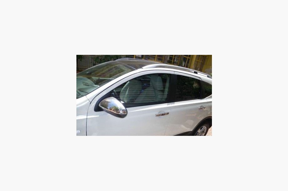 Nissan Qashqai 2007–2010 Spegelkåpor (Omsa, 2 st, rostfritt stål) Image