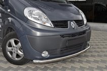 Opel Vivaro 2001–2015 Främre skyddsbåge ST008 (rostfritt) 42 mm foto 3